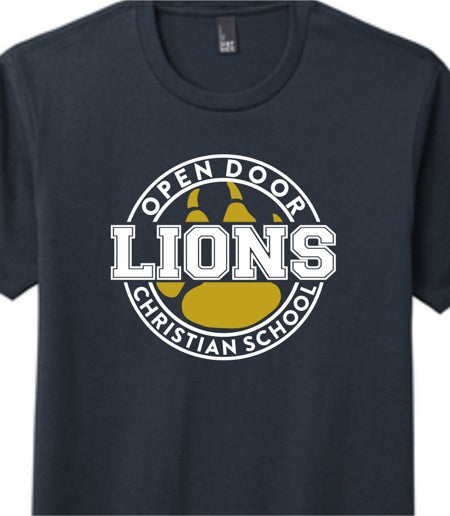 ODCS Lions Navy T-Shirt