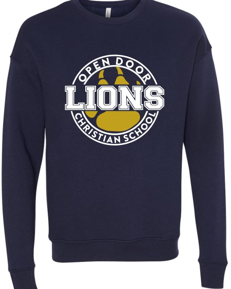 Adult Circle Lions Navy Sweatshirt