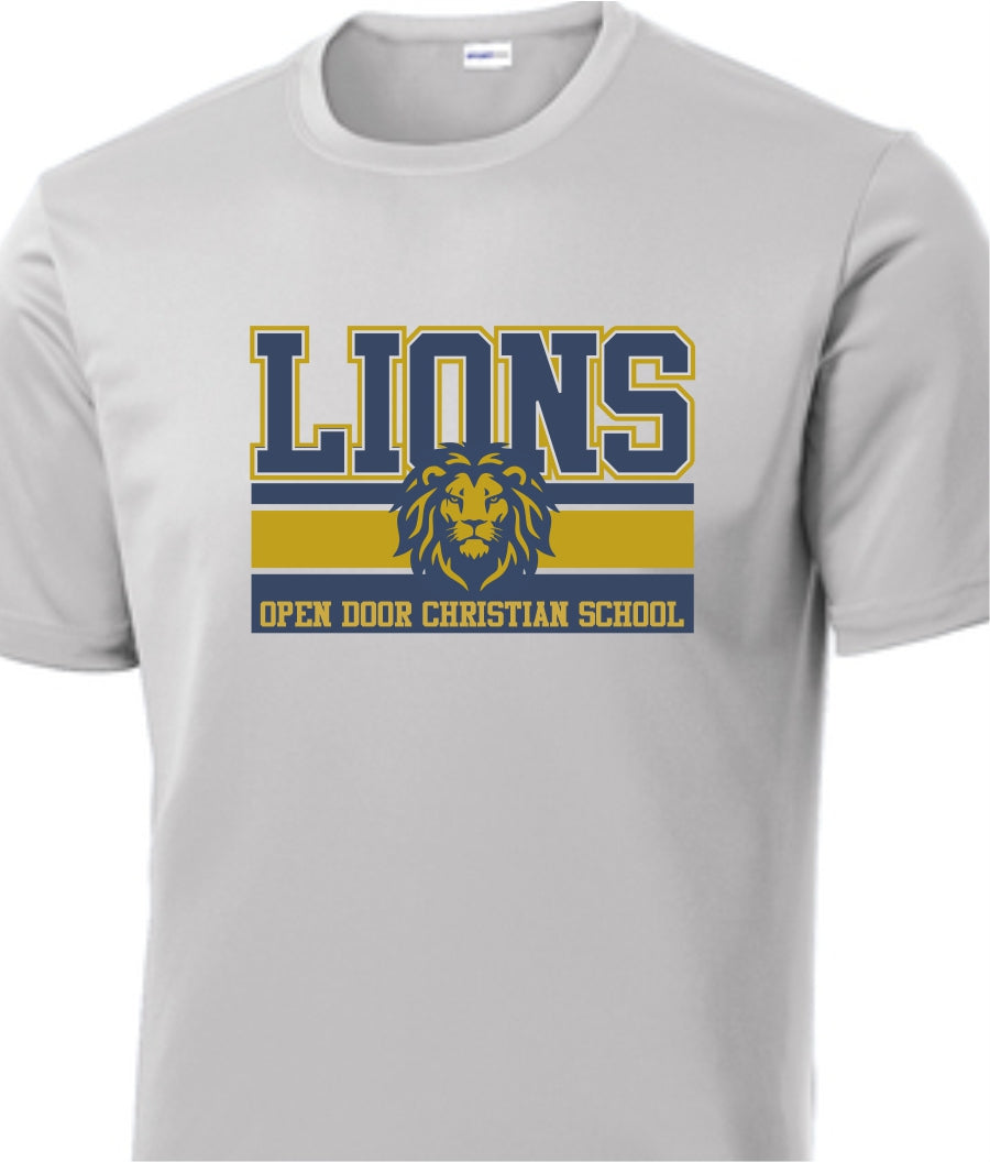 LIONS Bar Silver T-Shirt